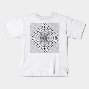 Complicated Cathedral Bandana Design Kids T-Shirt